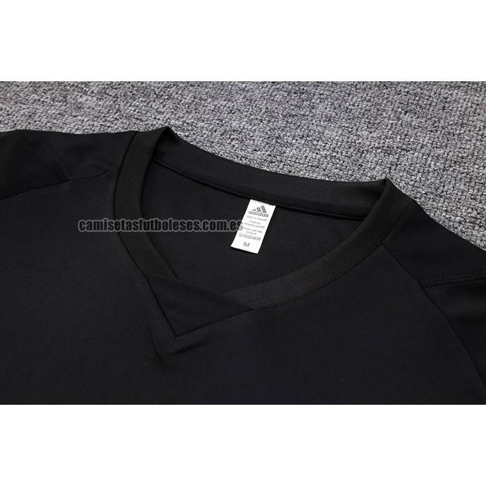 Chandal del Real Madrid Manga Corta 2023 2024 Negro - Pantalon Corto
